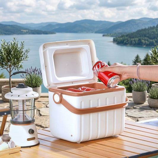 6L Portable Insulated Cooler Box Seafood Transport Ice Bucket