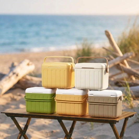 6L Portable Insulated Cooler Box Seafood Transport Ice Bucket